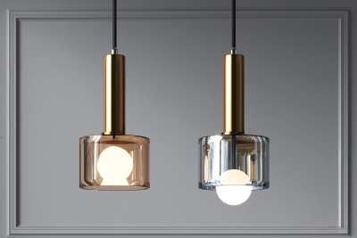 现代吊灯3D模型下载